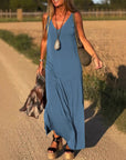 Blush Bloom A-Line Midi Dress
